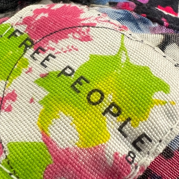 Like New ✵☽Free People☾✵ Floral Blue & Pink <Everyone We Know> Mini Dress | 8 - Picture 6 of 12